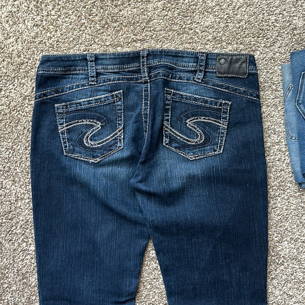 EUC Silver Brand Tuesday Bootcut Jeans